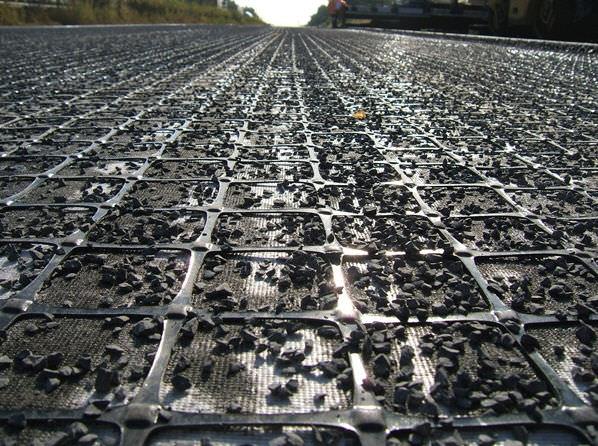 双向拉伸塑料格栅Biaxial plastic geogrid2