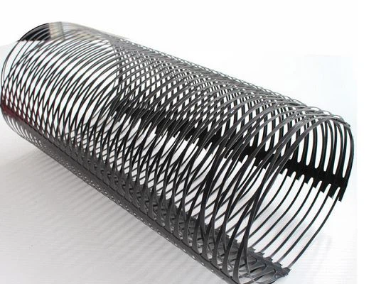 Single Direction Plastic Geogrid For Road Construction
