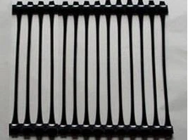 Single Direction Plastic Geogrid For Road Construction